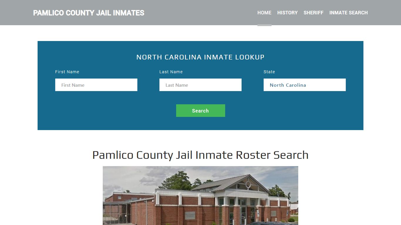 Pamlico County Jail Inmate Roster Lookup, Bayboro, NC